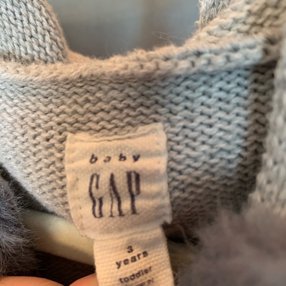 Adorable Hooded Knit & Faux Fur ZIP Cardigan - Picture 5 of 7